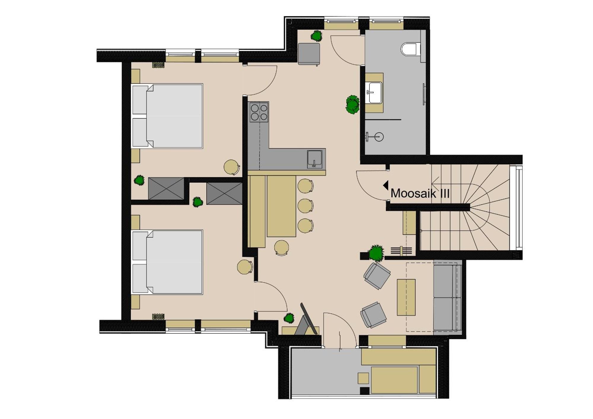 Moosaik Appartements Щробл Екстериор снимка