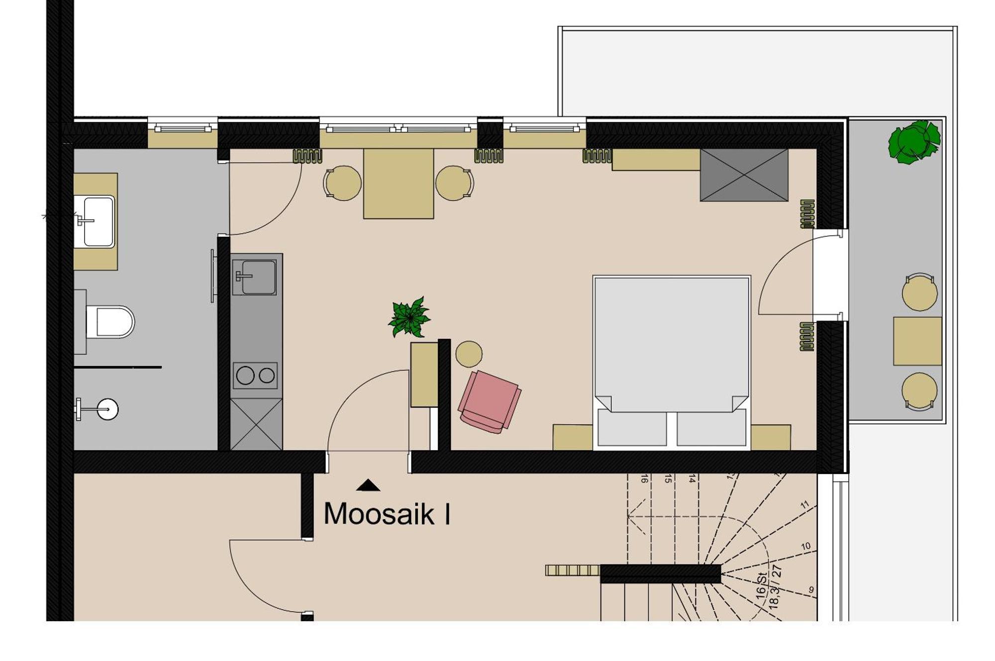 Moosaik Appartements Щробл Екстериор снимка